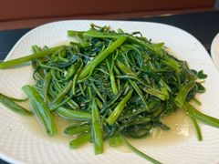 蒜蓉炒空心菜-鑫悦楼煎蟹·16年海鲜大排档
