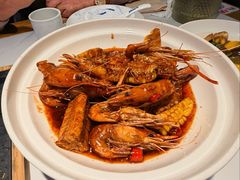油焖金钱虾-老阿爸鲜鱼土菜(园区永旺店)