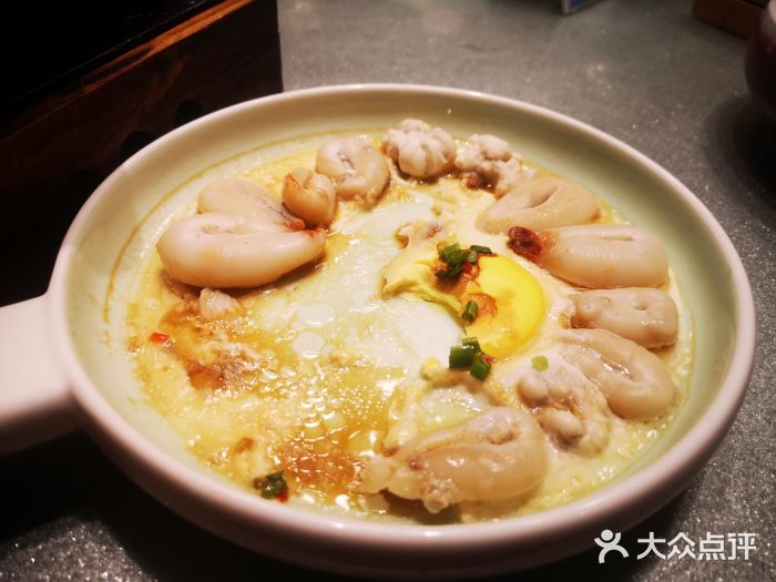 食八档·台州小网海鲜(第一百货店)墨鱼蛋蒸蛋图片