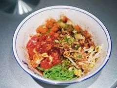 干拌菠菜面-汉唐宴长安食府