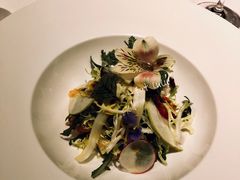 低温慢煮虾仁，白芦笋沙律-蝶舍·MAISON PAPILLON