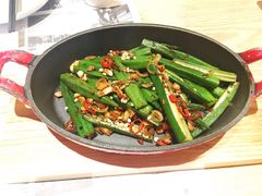 小炒秋葵-小大董·烤鸭(凤凰汇店)