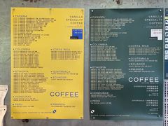 菜单-Vanilla Specialty Coffee(八大关店)