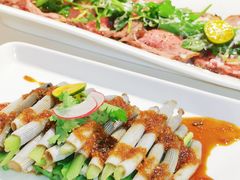 秋葵拌沙虫-黑明餐厅(白鹭洲店)