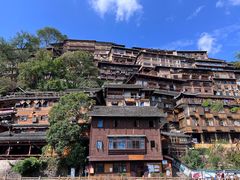 -西江千户苗寨-百年吊脚楼