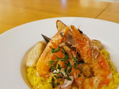 藏红花海鲜意大利烩饭-JANS意式简餐厅·惠灵顿牛排