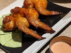 马莱鸡翅配菠菜烤饼与柠檬千岛酱-Bco豆库(雨花客厅店)