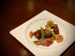 蒜香黑椒牛柳配琥珀核桃-巴黎轩(澳门巴黎人店)