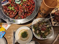 招牌干锅辣鸭头-路边羊烧烤酒场(宝带路店)
