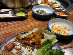 -明洞阿姨·韩式酱蟹烤肉·创意料理(三元桥店)