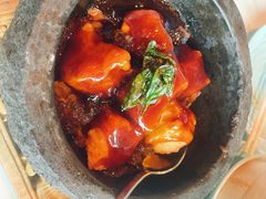 招牌鳕鱼石锅-无锡苏宁银河国际酒店-悦府65中餐厅
