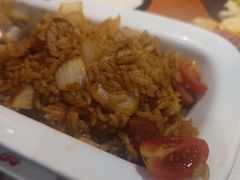 酱香烤肠饭-米斯特比萨(罗斯福店)