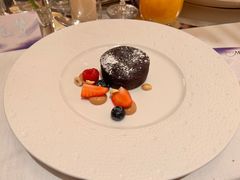 熔浆巧克力蛋糕-福楼法餐厅FLO