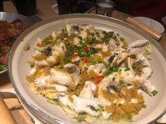 铁锅片片鱼-醉得意·山茶油炒土鸡(泰安万达店)