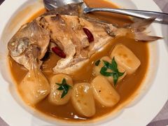 鲳鱼烧年糕-宁海食府(大剧院店)