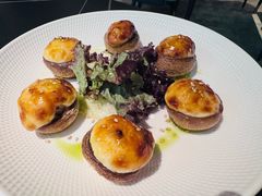 法式青虾焗蘑菇-404干式熟成牛排馆•聚会餐厅