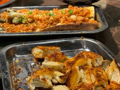 特色碳烤油饼-老兰家传统烧烤炒菜泡馍(小南门店)