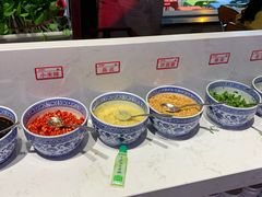 自助调料区-捞围鲜·港式打边炉(海阳路店)