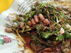凉拌爽鱼皮-肥姐美食(同福中路店)