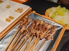 烤羊肉串-探鱼·鲜青椒爽麻烤鱼(领展购物广场店)