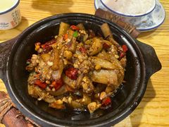 肉沫茄子煲-老乡村(南湖路店)
