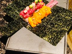 海胆生牛肉手卷-老乾杯和牛烧肉(王府中环店)
