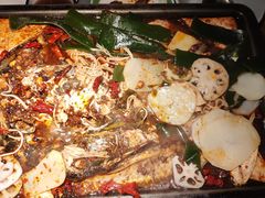 重庆豆花烤鱼-探鱼·鲜青椒爽麻烤鱼(番禺万达店)