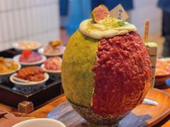 抹茶红豆雪花冰-楠火锅(广州总店)