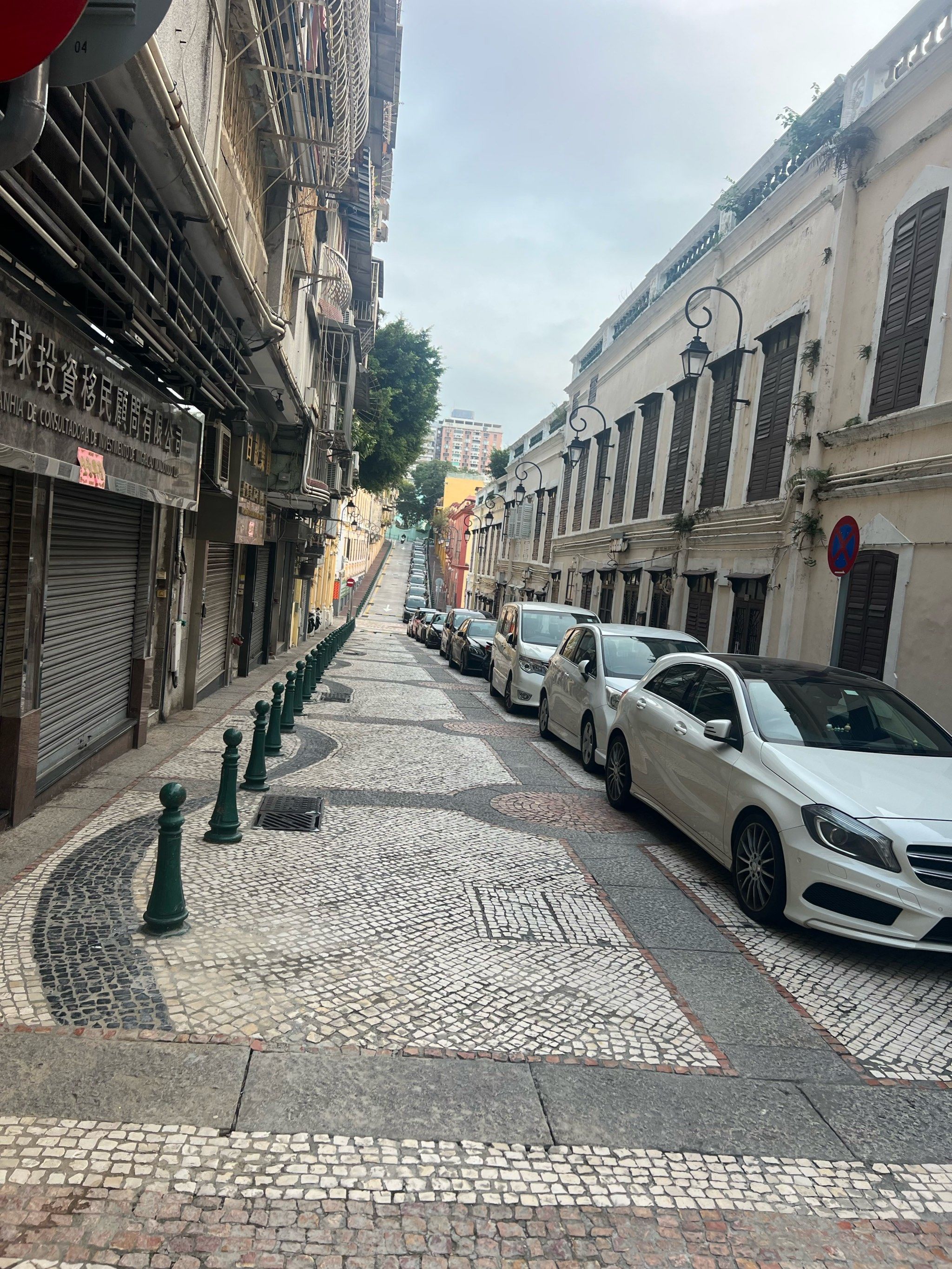 澳门街区的清晨