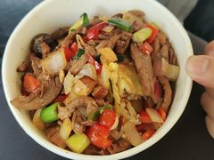 牛肉腰花二合一豆皮-周记热干面豆皮大王(桃花东街店)