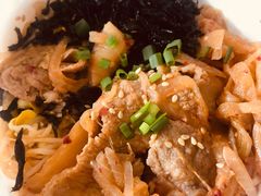 泡菜五花肉拌饭-新石器烤肉(之心城店)