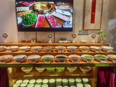 自助调料区-春记潮汕牛肉火锅