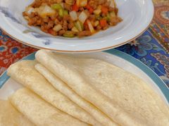 孜然薄饼包羊肉-烟疆印象新疆菜(万联广场店)