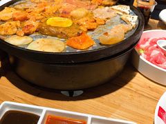 招牌湘村黑猪五花肉-么肆烤肉(汉街形象店)