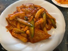 鱼饼炒年糕-桃园中华料理炸酱面(燕儿岛路店)