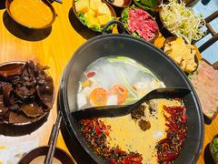 -壹兆圆重庆火锅手工炒底料(长白格林玫瑰湾店)