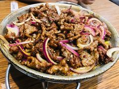 -味之朝·烤盘牛肉·松兰拌饭