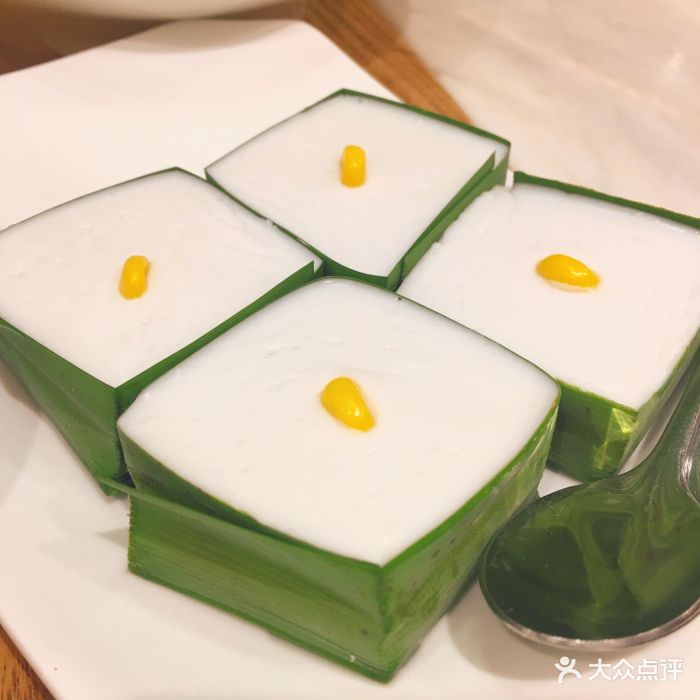 pho asia亚阁越南料理(浦东正大广场店)-香兰叶西米椰汁糕-菜-香兰叶