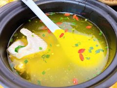 农家土鸡汤泡炒米(大)-巢湖名吃·徽府农家菜(半汤店)