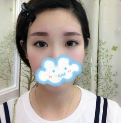 韩式半永久丝雾眉-平萍纹绣韩式半永久定妆