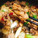 木子小姐家常菜谱之香菇炖鸡肉