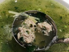 荠菜肉丸汤-北李妈妈菜·虾爬子大锅贴(贵和店)