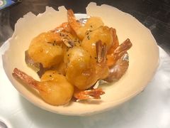 珊汁沙律大虾-柒园·三十年创意杭帮菜(龙湖滨江天街店)