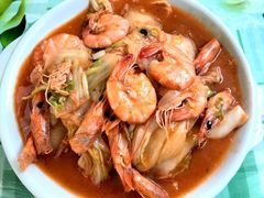 白菜炒虾-华春餐馆(鱼山路店)