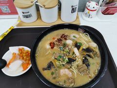 虾爆鳝面-常熟炒浇面馆(蓝旗街店)