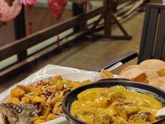 咖喱鸡煲-金越轩(江南坊店)
