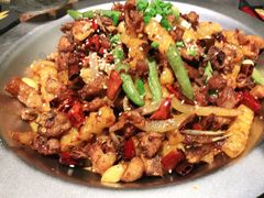 干锅排骨虾-嘎嘎鸭脑壳(蜀汉路店)