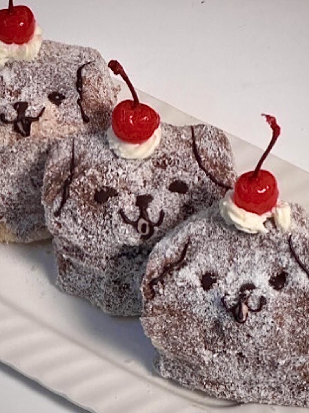 来自上世纪的狗狗拉明顿蛋糕