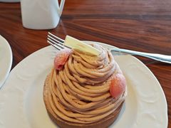 栗子蒙布朗蛋糕-白天鹅宾馆·月兔吧
