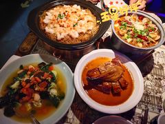 金银蒜蒸凤尾虾-绿茶餐厅(深圳龙华天虹购物中心店)